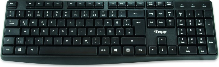 Equip Clavier USB filaire, noir, USB, FR (245210)