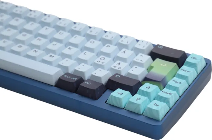 Clavier de jeu Varmilo Muse65 HE, Aurora, LED RGB, échangeable à chaud, magnétique Gateron KS-37B, USB, ND (A88A111H0A5A02A074)