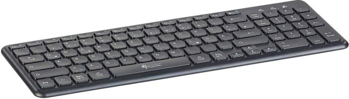 GeneralKeys Clavier sans fil multi-appareils noir, USB/Bluetooth, FR (PX2443)