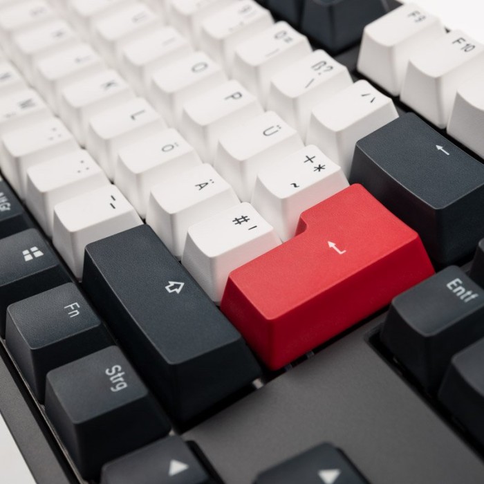 Smoking Ducky One 2 TKL, MX BLUE, USB, DE (DKON1887-CDEPDZZBX)