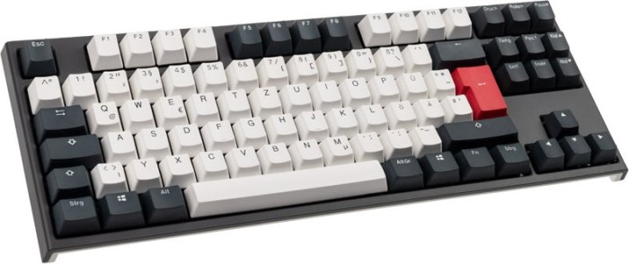 Smoking Ducky One 2 TKL, MX BLUE, USB, DE (DKON1887-CDEPDZZBX)
