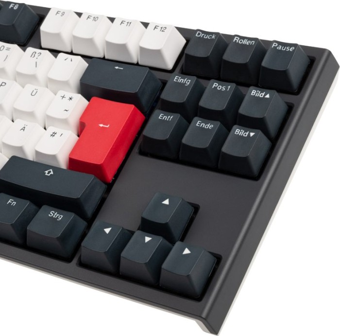 Smoking Ducky One 2 TKL, MX BLUE, USB, DE (DKON1887-CDEPDZZBX)