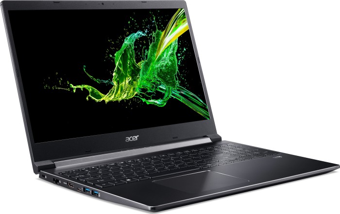 Acer Aspire 7 A715-42G-R3W7, noir, Ryzen 7 5700U, 16 Go RAM, SSD 1 To, GeForce RTX 3050 Ti, DE (NH.QDLEV.007)