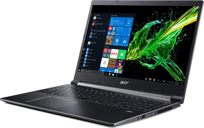 Acer Aspire 7 A715-42G-R3W7, noir, Ryzen 7 5700U, 16 Go RAM, SSD 1 To, GeForce RTX 3050 Ti, DE (NH.QDLEV.007)
