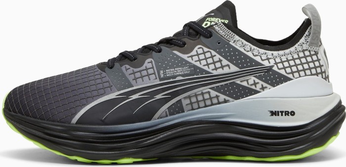 Puma ForeverRun Nitro WTR puma noir/gris glaciaire/pomme pétillante (homme) (310077-01)