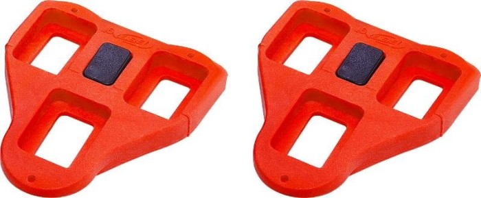 Plaques de pédale BBB RoadClip rouge (BPD-02A)
