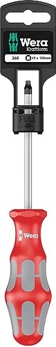 Tournevis carré intérieur Wera Kraftform Plus série 300 368 SB R2x80 mm (05100071001)