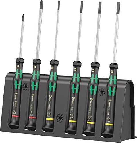 Wera Kraftform Micro 2035/6 B Jeu de tournevis électronique, 6 pièces (05118152001)