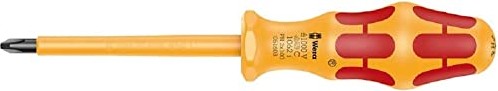 Wera Kraftform Plus série 1000 VDE 1062 i PH tournevis cruciforme PH2x100 mm (05051603001)