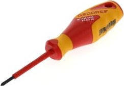 Tournevis Gedore VDE 2160 PZ 0 3K VDE Pozidriv PZ0x60 mm (1612166)