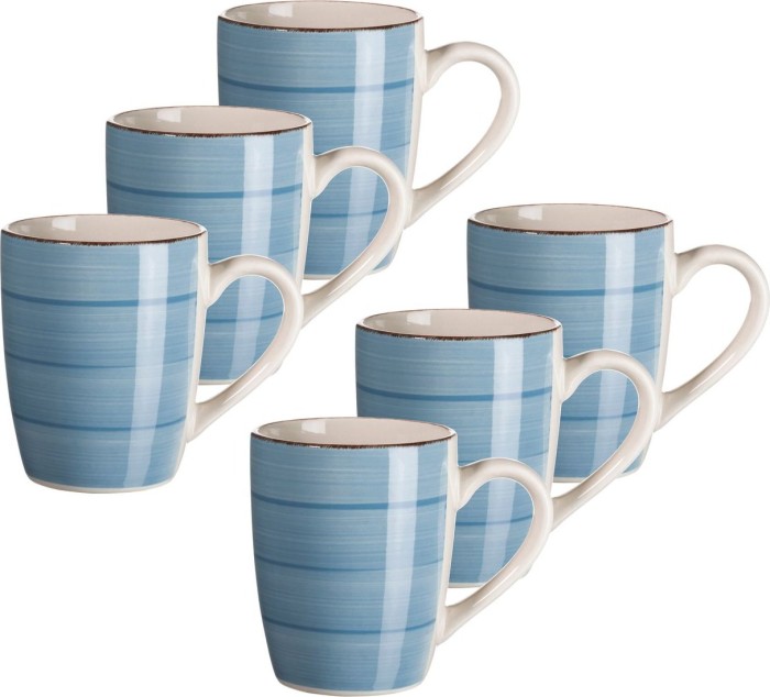 Ensemble de tasses à café Mäs Lumaca, 6 pièces bleu foncé (935326)