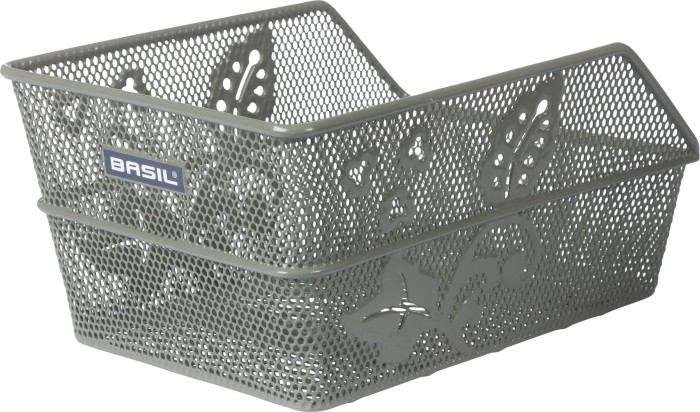 Panier à vélo Basil Cento Flower S vert olive (11344)