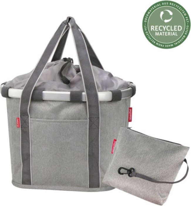 Sac à bagages Reisenthel Bikebasket heringbone grey (0303HG)